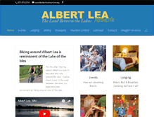 Tablet Screenshot of albertleatourism.org